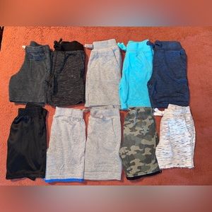 BUNDLE 10 pairs of Toddler Boys Shorts, Cat & Jack, Garanimals, 4T